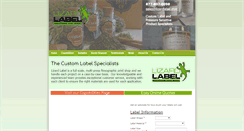 Desktop Screenshot of lizardlabel.com